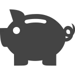 Piggy Bank SVG Icon